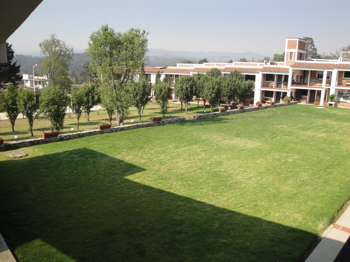 Hotel Los Sauces Villa Del Carbon Dış mekan fotoğraf