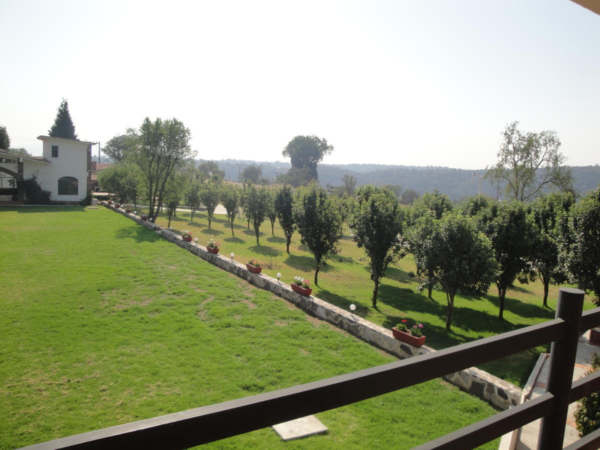 Hotel Los Sauces Villa Del Carbon Oda fotoğraf