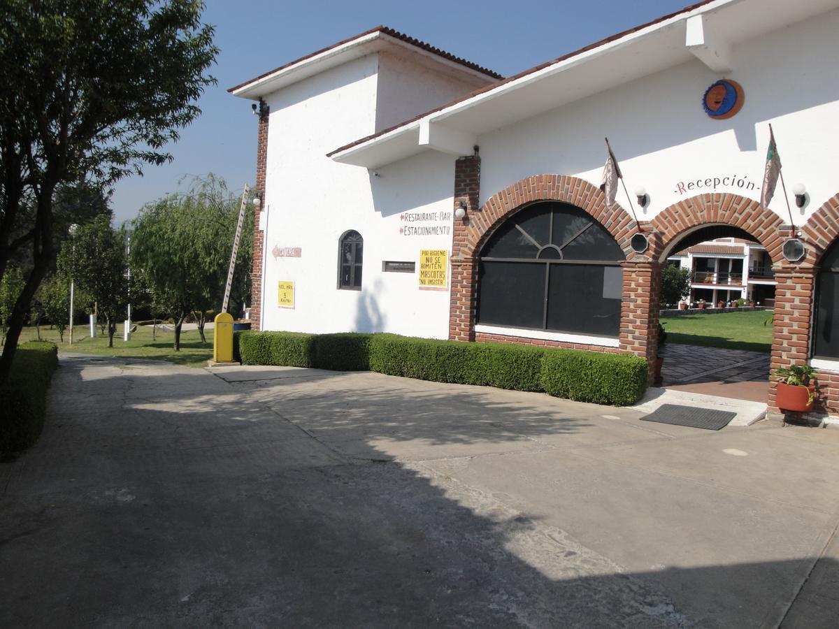 Hotel Los Sauces Villa Del Carbon Dış mekan fotoğraf